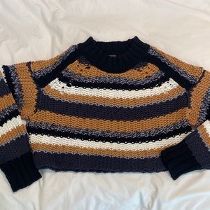 Free People Crop Sweater XS